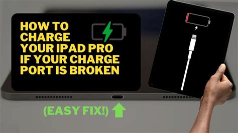 Charging your iPad Pro