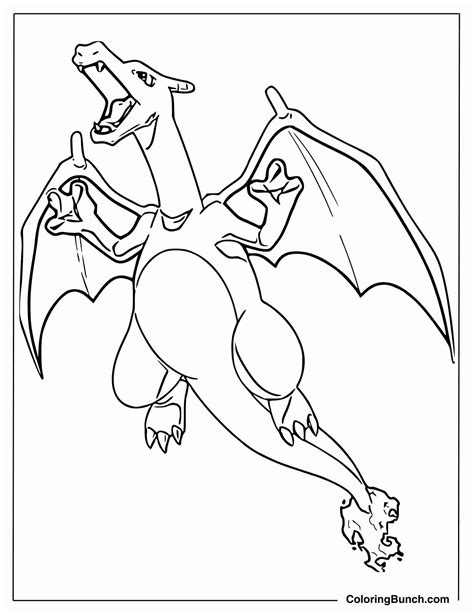 Charizard Coloring Sheet