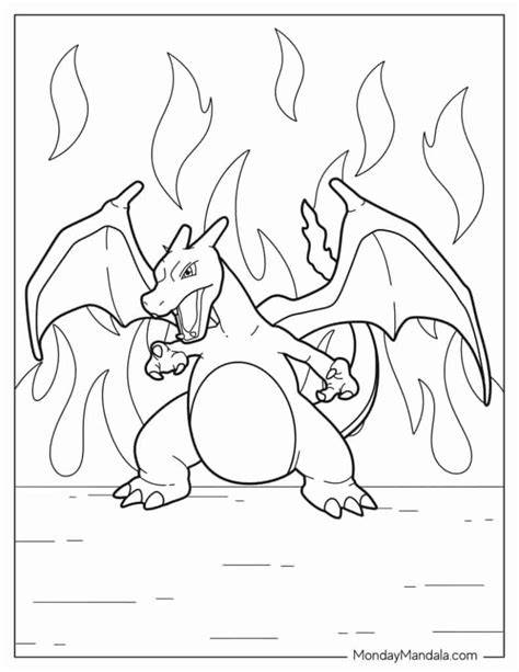 Charizard Pokemon Color Page