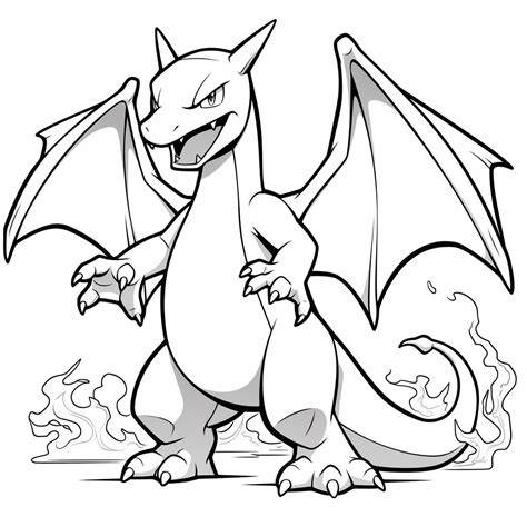 Charizard Pokemon Coloring Pages