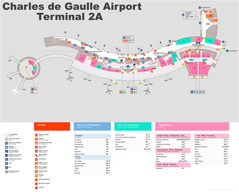 Charles De Gaulle Airport Map