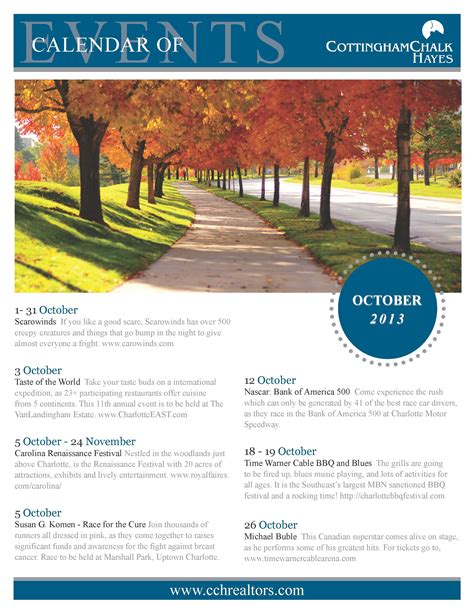 Charlottesville Events Calendar