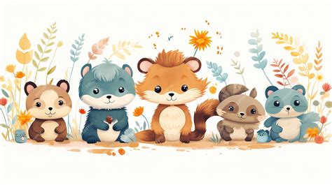 Charming Animal Friends