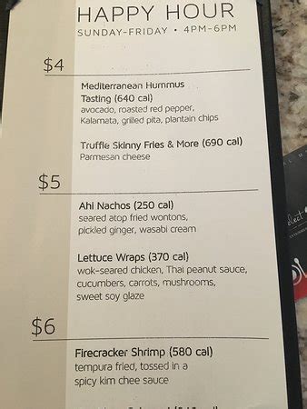 Chart House Lake Tahoe Menu