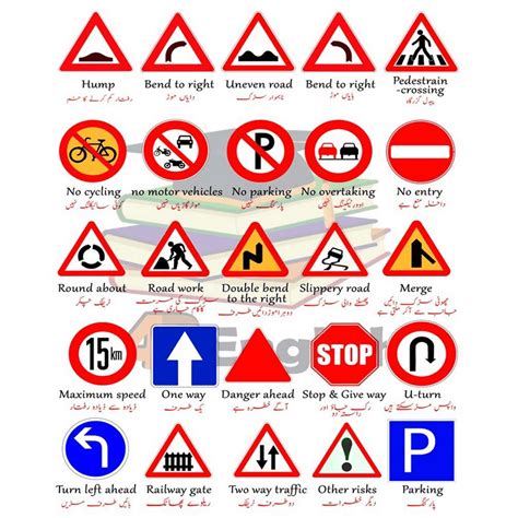 Chart Of Road Signs