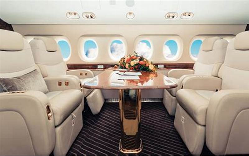 Charter Jet Interior