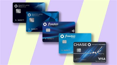 A stack of Chase credit cards