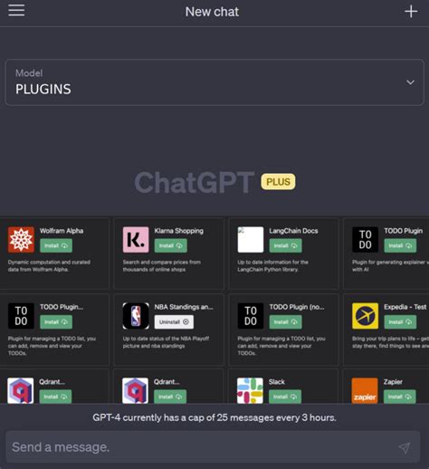 ChatGPT Plugin Usage