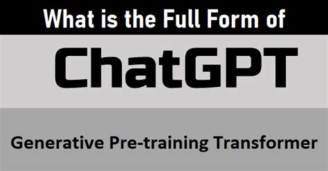 Chatgpt Abbreviation