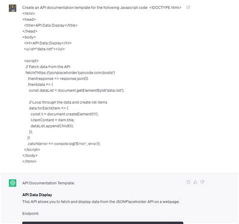 Chatgpt Api Documentation