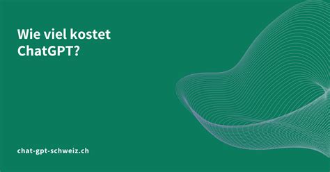 Chatgpt Kostet