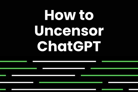 Chatgpt Uncensored