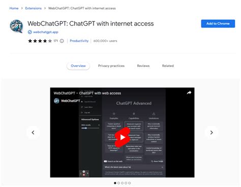 Chatgpt Web Access
