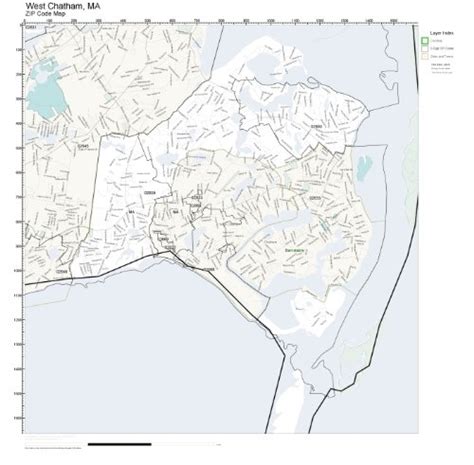 Chatham County, GA Zip Code Wall Map Basic Style by MarketMAPS MapSales