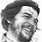 Che Guevara Smiling