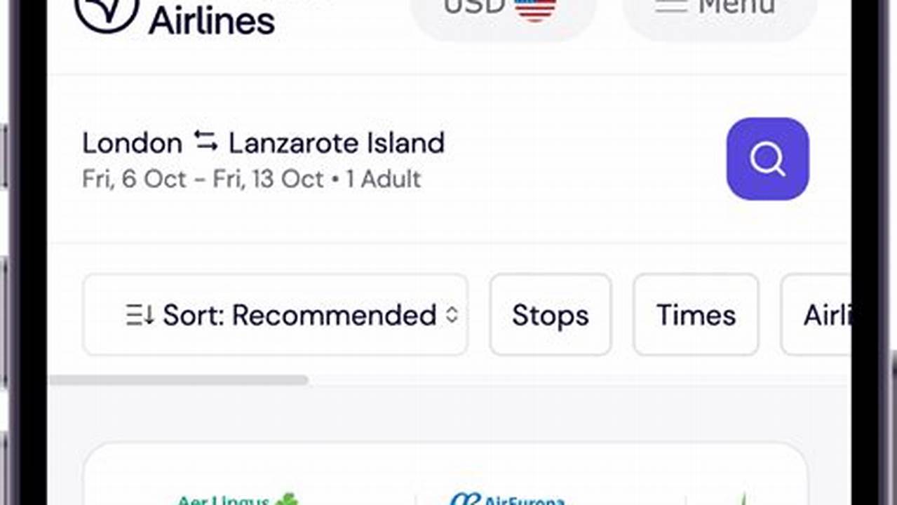 Cheap Flights For October 2024