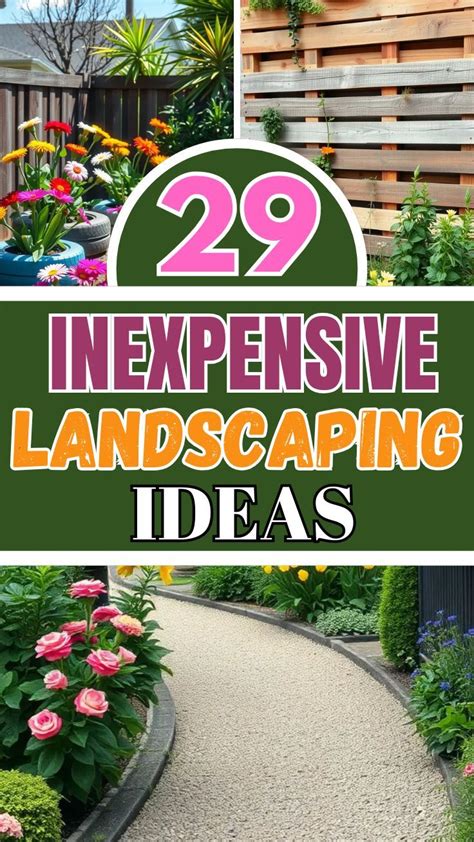 Cheap And Easy Landscaping Ideas