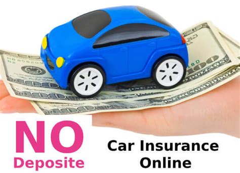 Cheap Auto Insurance No Deposit