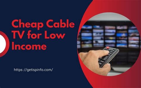 Cheap Cable Tv No Credit Check