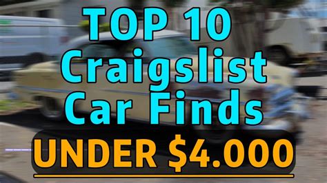 Cheap Cars Under 2000 Craigslist