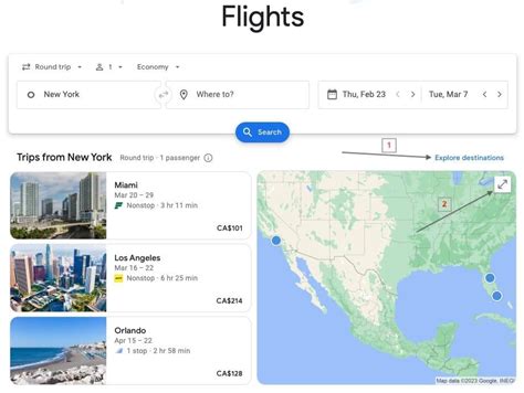Cheap Flights Flexible Destination