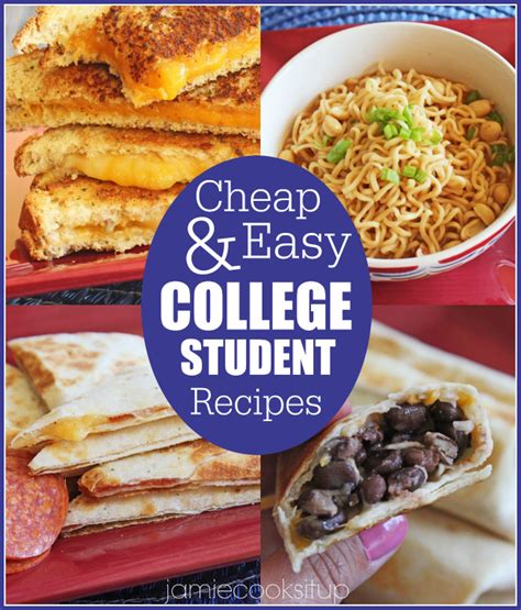 Cheap Food Recipes For College Students