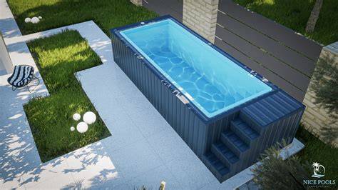 Exterior Nice Fiberglass Pool Kits Fiberglass Pool Shell Cheap