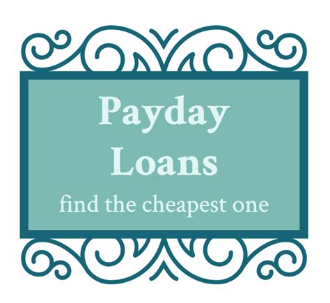 Cheap Payday Loan Fees