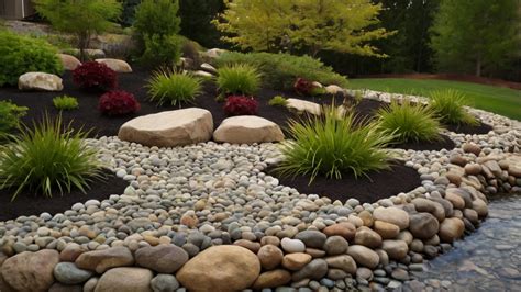 Cheap River Rock Landscape