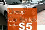 Cheap Weekend Car Rental