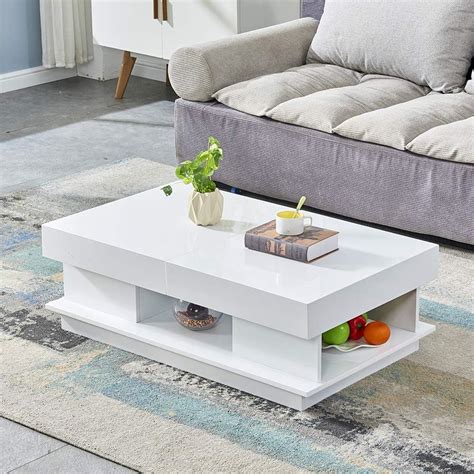 Cheap White Coffee And End Tables