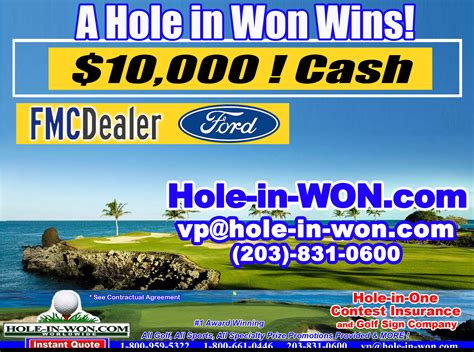 Get Your Game On: Discover The Cheapest Hole In One Insurance Deals Now!