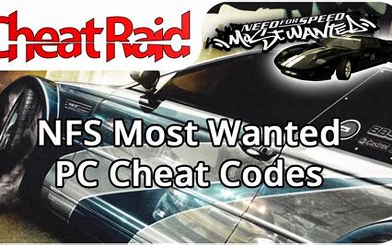 Cheat Nfs Most Wanted Pc
