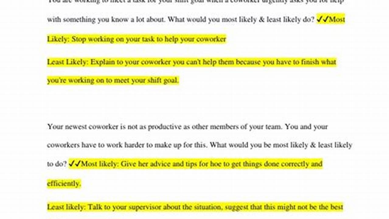 Cheat Sheet Walmart Assessment Test Answers Pdf 2024