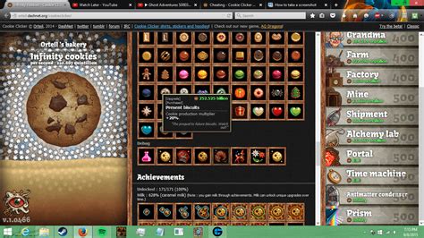 Cheat Cookie Clicker