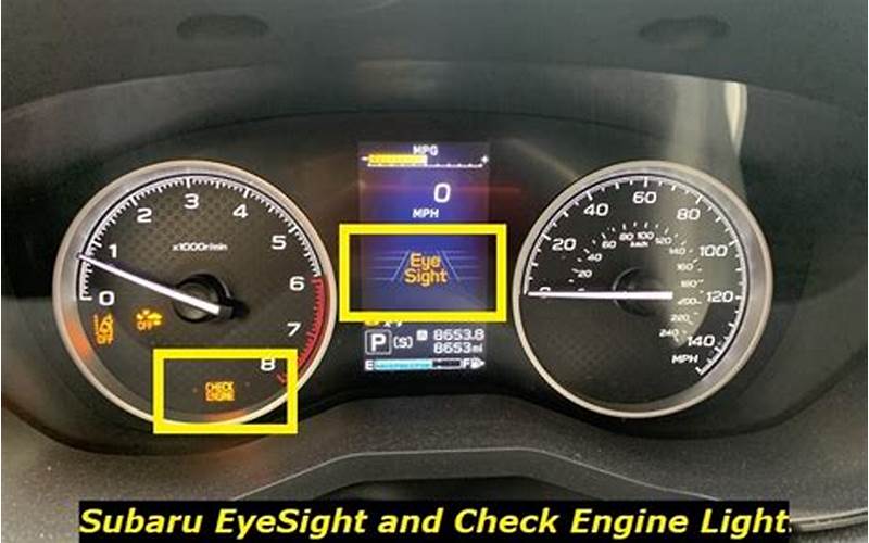 Check Engine Light Subaru