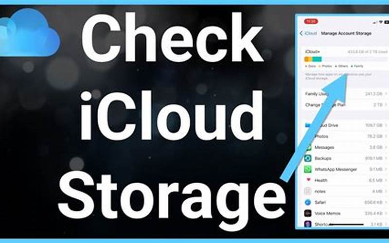 Check Icloud Storage