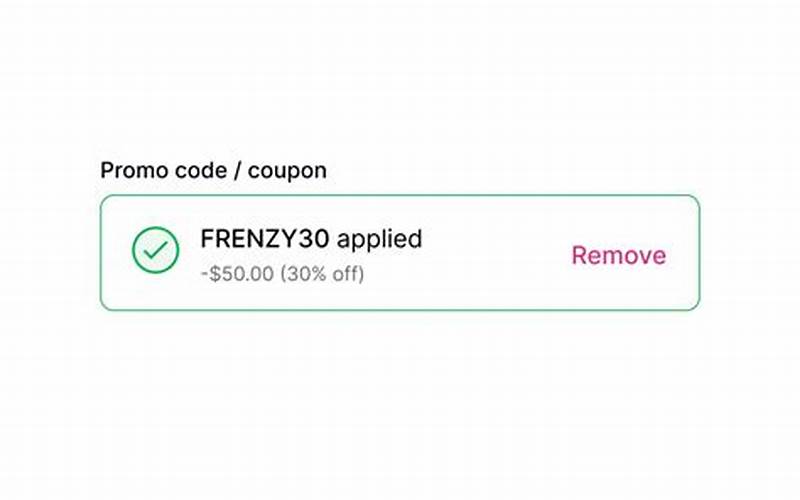 Check If The Promo Code Is Applied