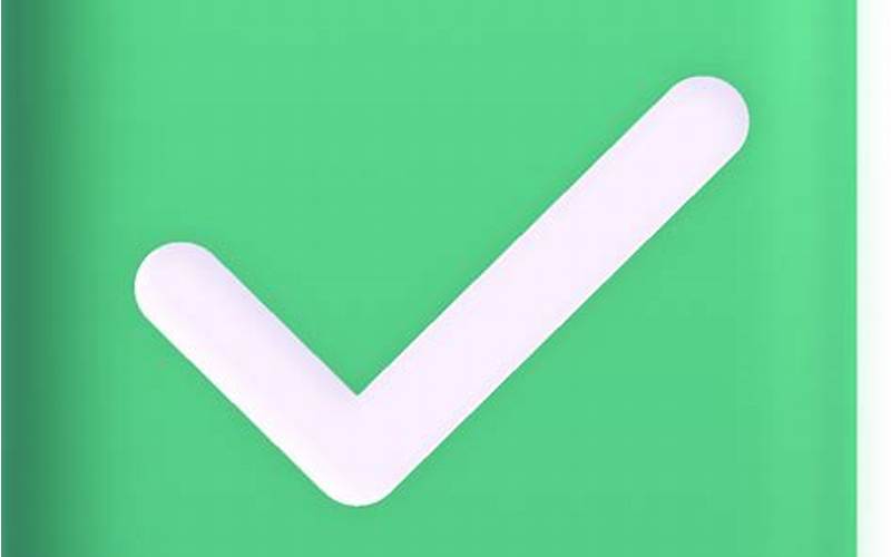 Check Mark Button