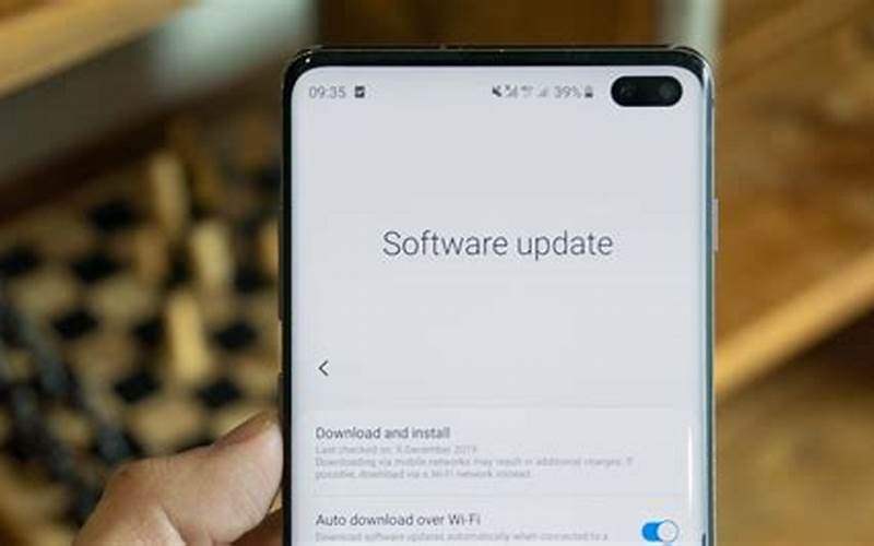 Check System Updates On Samsung
