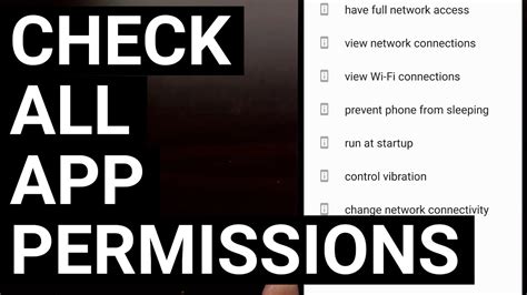 Check App Permissions