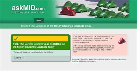 Check Car Insurance Status