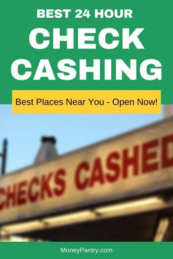 Check Cashing Near Me Open 24 Hours