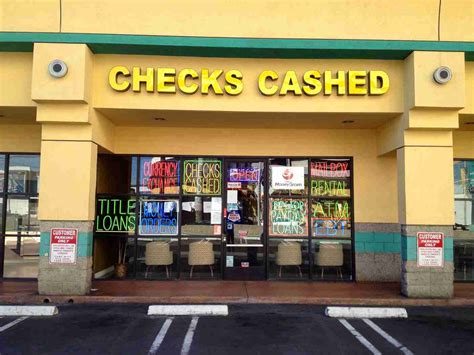 Check Cashing Place On North Avenue