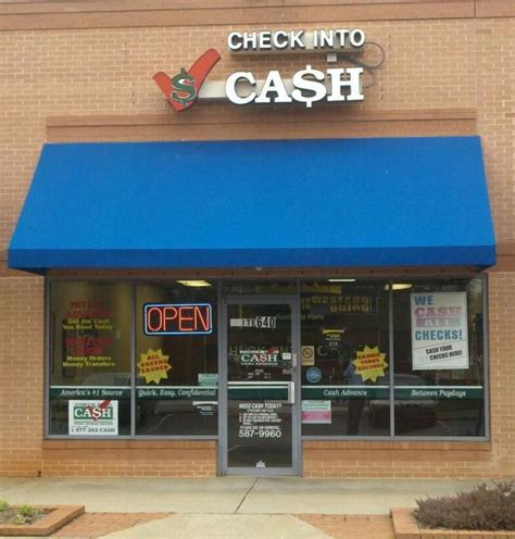 Check Cashing Spartanburg Sc