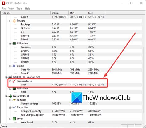 Check GPU Temperature in Windows 11/10