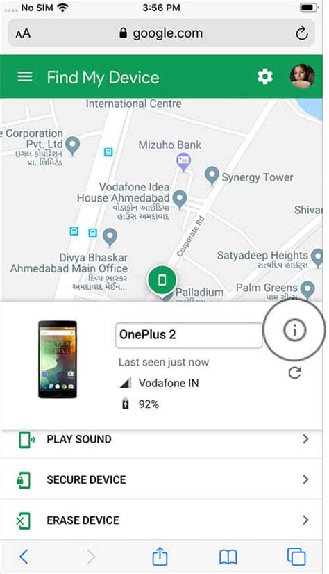 Check IMEI number of Android remotely using iPhone