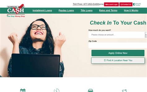 Check Into Cash Online Loans