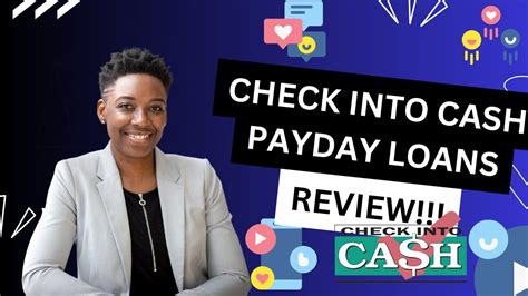 Check Into Cash Payday Loan Requirements