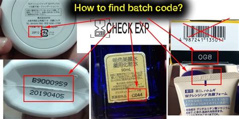 Check Makeup Batch Code